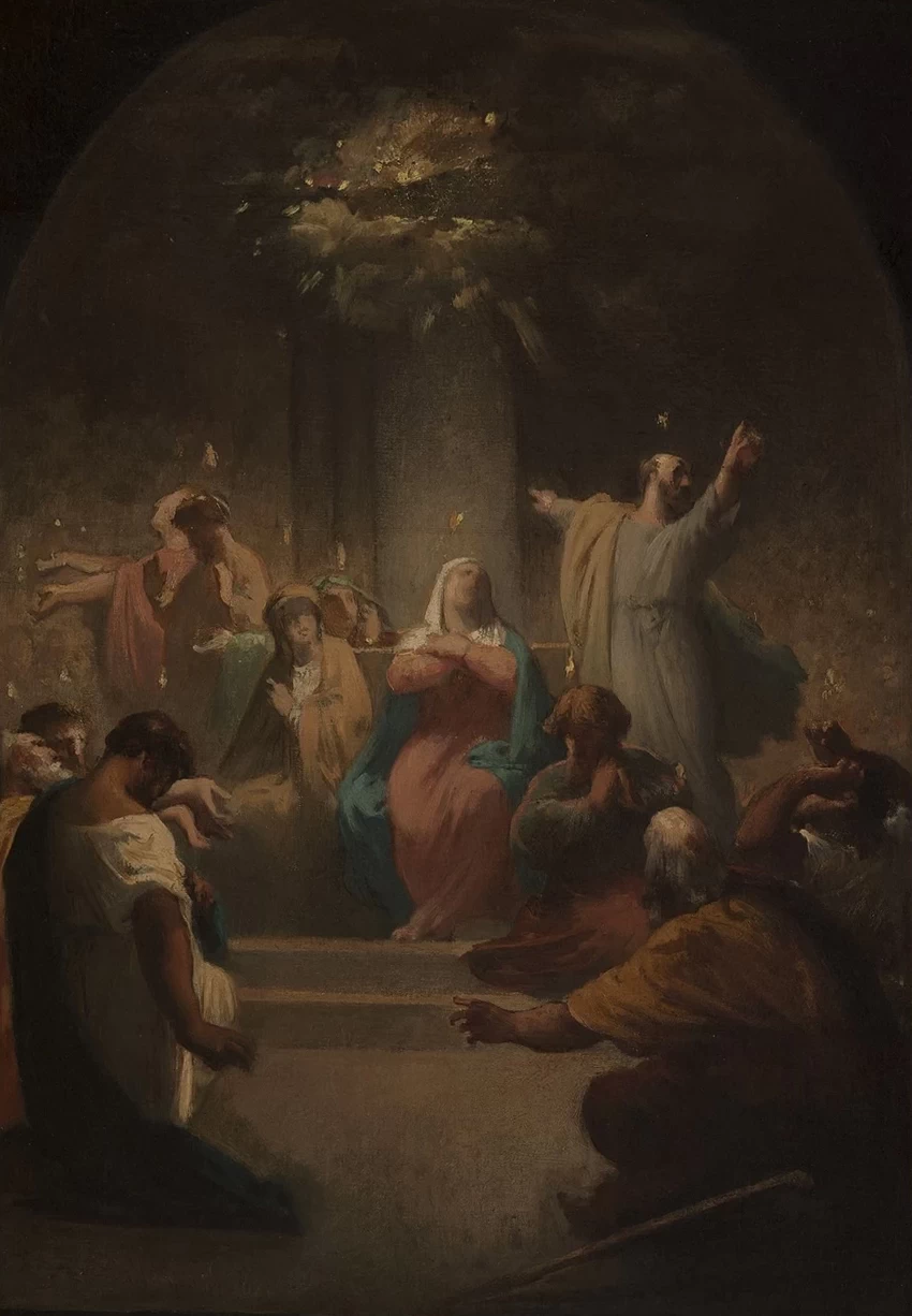 Le pentecoste - Musée des Beaux, Arts de la ville de Paris